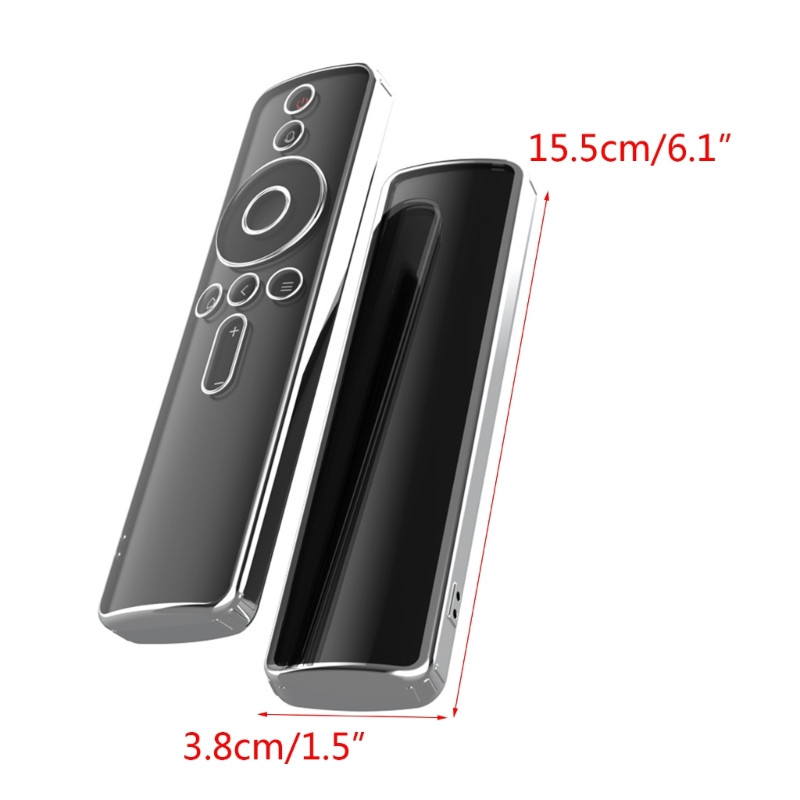 Husă de protecție TPU pentru telecomandă pentru Xiaomi/Redmi MI TV 1/2/3/4/4S Telecomandă vocală Înlocuire capac anti-cădere