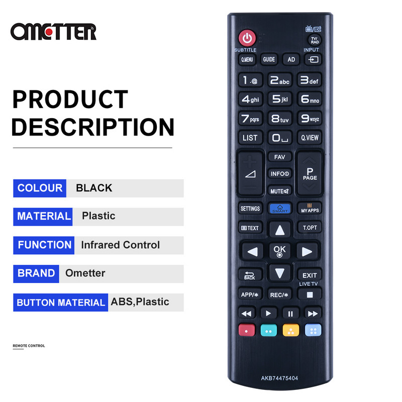 skirtas LG nuotolinio valdymo išmaniajam televizoriui AKB74475480 AKB74475481 AKB73715603 AKB74475404 AKB74475401