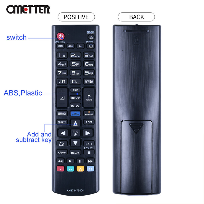 skirtas LG nuotolinio valdymo išmaniajam televizoriui AKB74475480 AKB74475481 AKB73715603 AKB74475404 AKB74475401