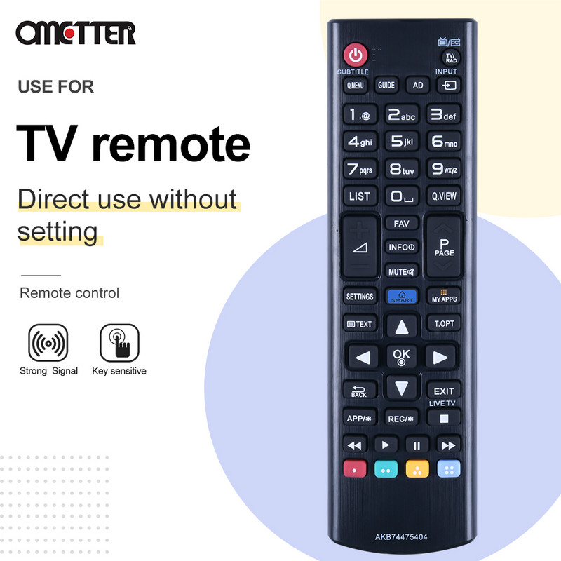 skirtas LG nuotolinio valdymo išmaniajam televizoriui AKB74475480 AKB74475481 AKB73715603 AKB74475404 AKB74475401