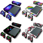 Novi dizajn za naljepnicu Xvbox one konzole i 2 kontrolera naljepnicu za XvBOX ONE vinil naljepnicu za xb ox one naljepnicu kože