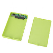 Hasznos külső merevlemez-tok Új USB 2.0 SATA 2,5 hüvelykes merevlemez-meghajtó ház számítógépes laptophoz