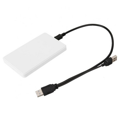 Hasznos külső merevlemez-tok Új USB 2.0 SATA 2,5 hüvelykes merevlemez-meghajtó ház számítógépes laptophoz