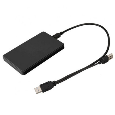 Hasznos külső merevlemez-tok Új USB 2.0 SATA 2,5 hüvelykes merevlemez-meghajtó ház számítógépes laptophoz