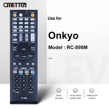 RC-898M за части Onkyo AV приемник Дистанционно управление TX-NR545 TX-NR646 TX-NR747 RC898M TX‑NR5008 TX‑NR709