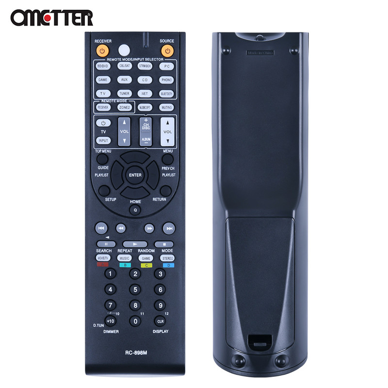 RC-898M Onkyo Parts AV-vevő távirányítóhoz TX-NR545 TX-NR646 TX-NR747 RC898M TX-NR5008 TX-NR709