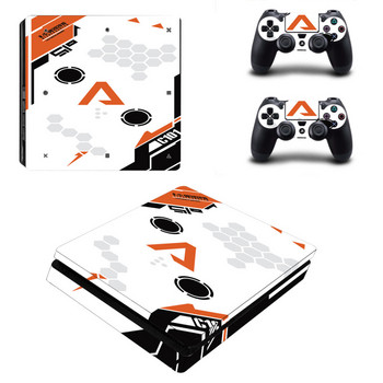 Αυτοκόλλητο Titanfall 2 Decal PS4 Slim Skin για κονσόλα Sony PlayStation 4 και 2 χειριστήρια PS4 Slim Skin Sticker Vinyl