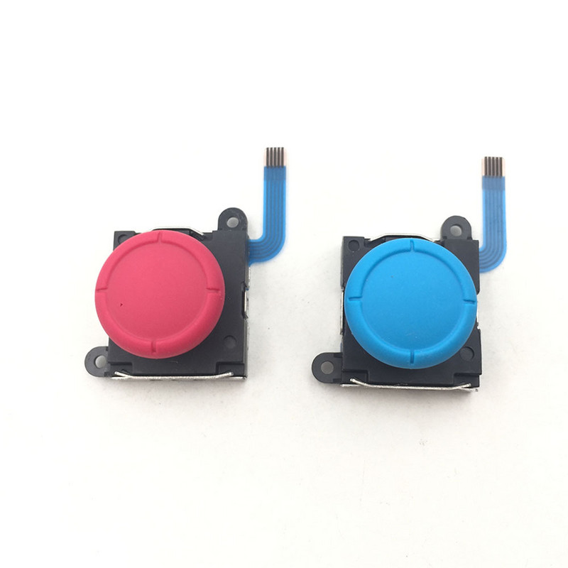 Originalūs nauji 3D analoginiai vairasvirtės nykščio lazdelių jutiklio pakaitalai, skirti Nintendo Switch Joy Con & Lite ir Oled valdikliui