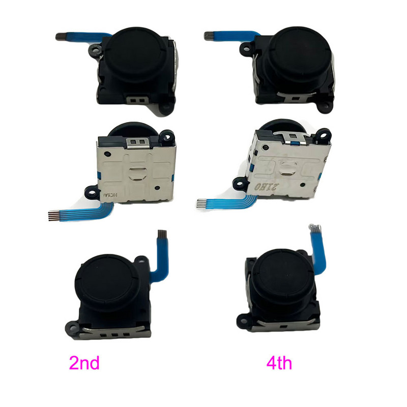 Originalūs nauji 3D analoginiai vairasvirtės nykščio lazdelių jutiklio pakaitalai, skirti Nintendo Switch Joy Con & Lite ir Oled valdikliui