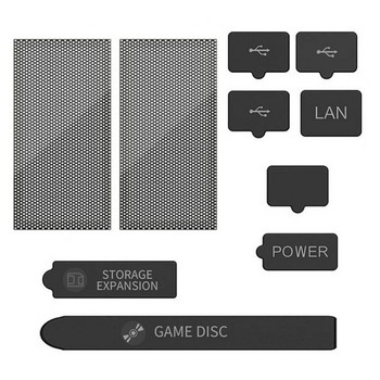 1 комплект противопрахови щепсели за Xbox, прахоустойчив мрежест филтър, комплект запушалки, силиконови тапи за Xbox Series X /Xbox гейминг аксесоари