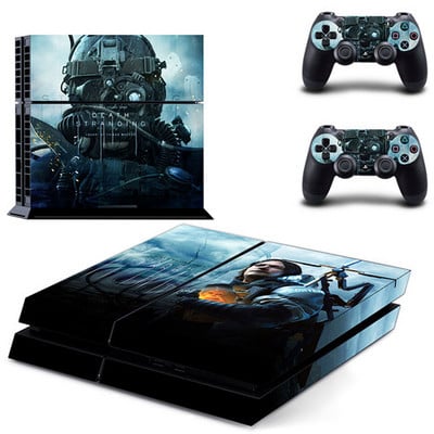 Death Stranding PS4 Skin matrica matrica DualShock PlayStation 4 konzolhoz és 2 kontrollerhez PS4 Skin matrica vinyl