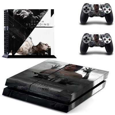 Death Stranding PS4 Skin matrica matrica DualShock PlayStation 4 konzolhoz és 2 kontrollerhez PS4 Skin matrica vinyl