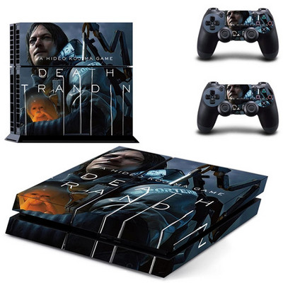Death Stranding PS4 Skin matrica matrica DualShock PlayStation 4 konzolhoz és 2 kontrollerhez PS4 Skin matrica vinyl