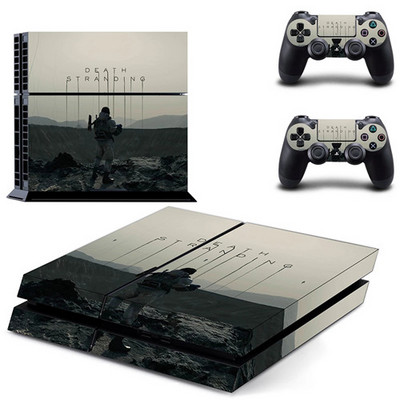 Death Stranding PS4 Skin matrica matrica DualShock PlayStation 4 konzolhoz és 2 kontrollerhez PS4 Skin matrica vinyl