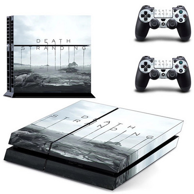 Death Stranding PS4 Skin matrica matrica DualShock PlayStation 4 konzolhoz és 2 kontrollerhez PS4 Skin matrica vinyl