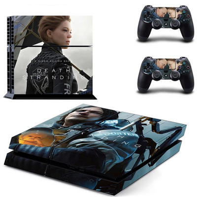 Death Stranding PS4 Skin matrica matrica DualShock PlayStation 4 konzolhoz és 2 kontrollerhez PS4 Skin matrica vinyl