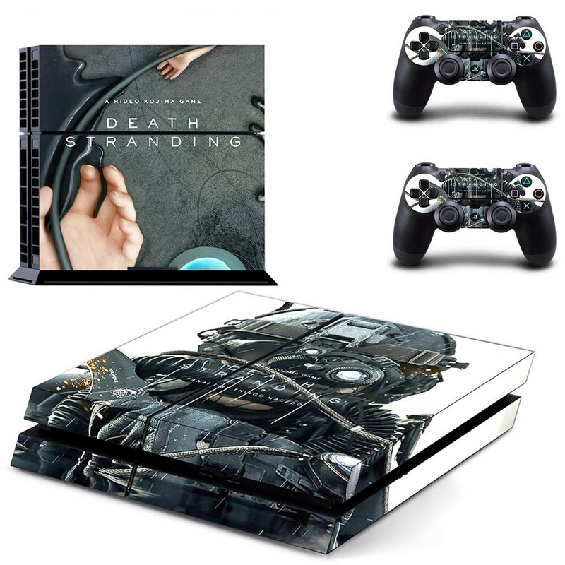 Death Stranding PS4 Skin matrica matrica DualShock PlayStation 4 konzolhoz és 2 kontrollerhez PS4 Skin matrica vinyl