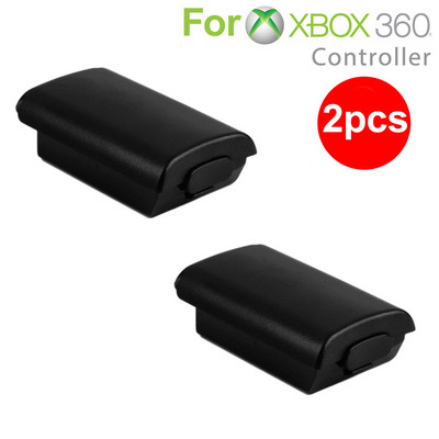 2 DB műanyag AA elemes hátlap Xbox 360 házhoz Microsoft akkumulátor tároló doboz konténer Xbox 360 elemtartókhoz