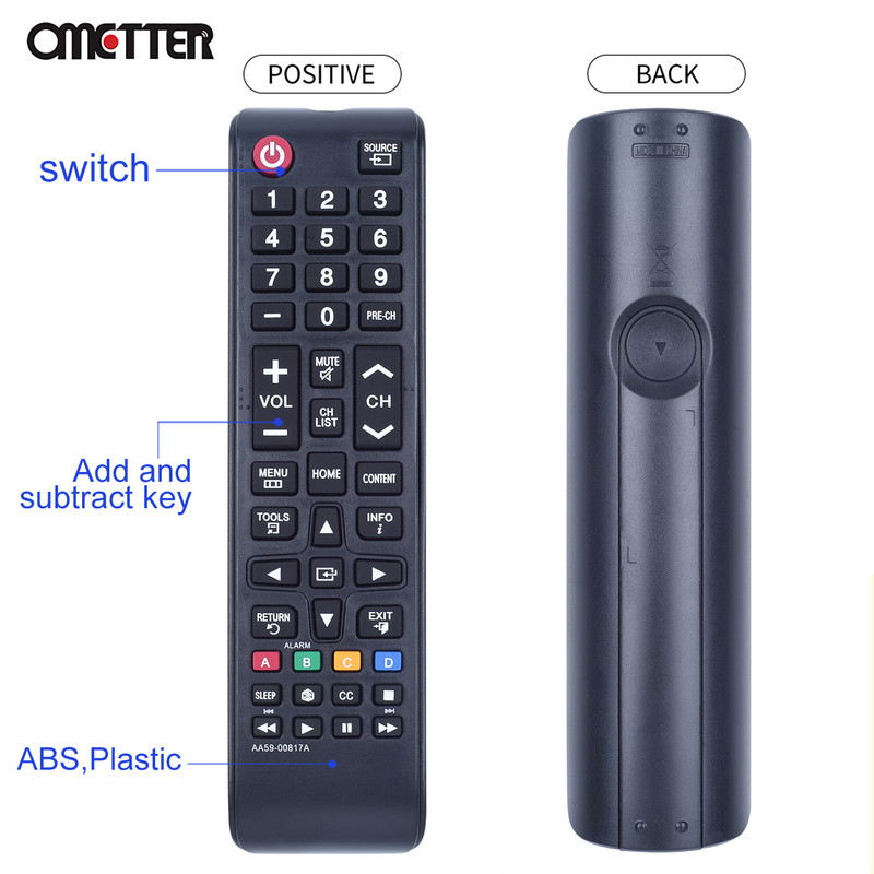 AA59-00817A Daljinski upravljač za Samsung 3d Smart TV UA55F8000J UA46F6400AJ Daljinski upravljač na dodir AA59-00782A AA59-00767A