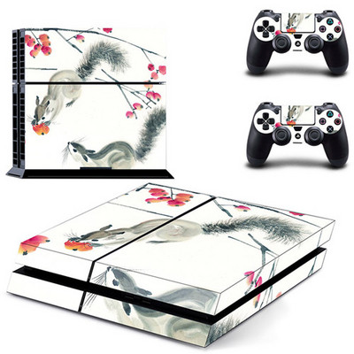 Sárkány és Oroszlán matrica PS4 Skin matrica Sony PlayStation 4 konzolhoz és kontrollerekhez PS4 Skins matricák Vinyl