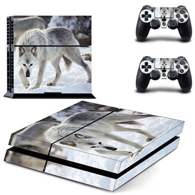 Sárkány és Oroszlán matrica PS4 Skin matrica Sony PlayStation 4 konzolhoz és kontrollerekhez PS4 Skins matricák Vinyl