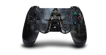 1бр Game Bloodborne PS4 Skin Sticker Decal за Sony PS4 Playstation 4 Dualshouck 4 Game PS4 Controller Sticker