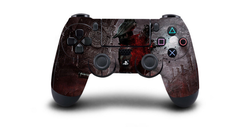 1pc Game Bloodborne PS4 Skin Naljepnica za naljepnicu za Sony PS4 Playstation 4 Dualshouck 4 Game PS4 Controller Naljepnica