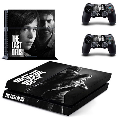 THE LAST OF US PS4 Skin Sticker Decal за конзола Sony PlayStation 4 и 2 контролера PS4 Skin Sticker Винил