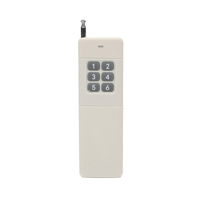 Rádiós távirányító rendszer vevő 3000m nagy hatótávolságú adó 1/2/4/6/8/12CH távirányító 433MHZ