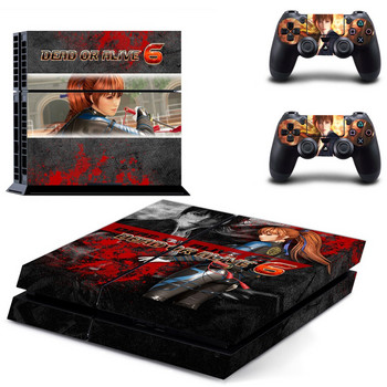 Dead or Alive 6 PS4 Skin Sticker Decal για Sony PlayStation 4 Console and 2 Controllers PS4 Skins Sticker Vinyl