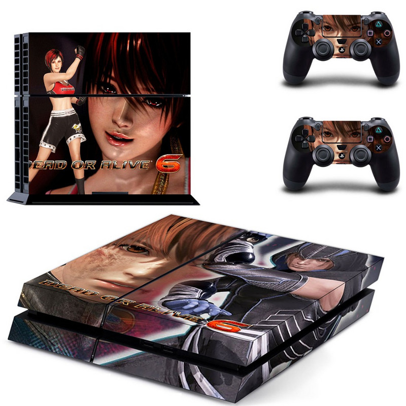 Dead or Alive 6 PS4 skin naljepnica za naljepnicu za Sony PlayStation 4 konzolu i 2 kontrolera PS4 skins naljepnica vinil