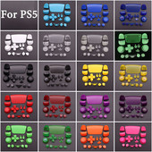 L1 R1 L2 R2 gumb D-pad Kit gumbi za dijeljenje Zamjena kapica za joystick za PS5 V1 1.0 kontroler Gamepad