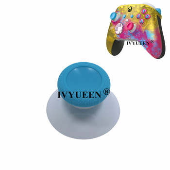 IVYUEEN 2 PC για Microsoft XBox One Series XS Controller 3d Analog Thumb Sticks Grip Joystick Cap ThumbSticks Cover White Blue