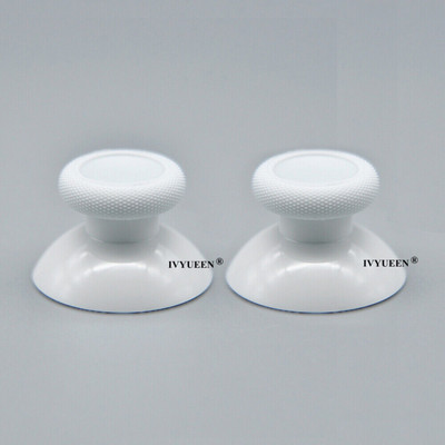 IVYUEEN 2 PCS, skirtas Microsoft XBox One Series XS valdikliui 3d analoginiai nykščio lazdelės rankena Joystick dangtelis ThumbSticks dangtelis baltas mėlynas