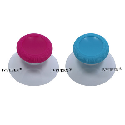 IVYUEEN 2 PCS, skirtas Microsoft XBox One Series XS valdikliui 3d analoginiai nykščio lazdelės rankena Joystick dangtelis ThumbSticks dangtelis baltas mėlynas