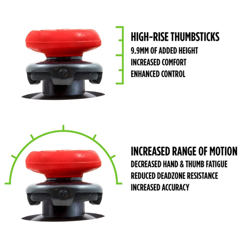 Thumbsticks Grip játékvezérlő Freek gumi szilikon markolat borító 2 készlet PS5 Dualsenese PS4 kontrollerhez