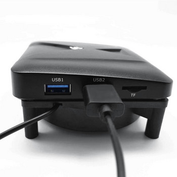12cm 5V USB интерфейс Захранване Телевизор Set-Top Box Рутер Радиатор Безшумен звук Охладител Въздушно шаси Охлаждащ вентилатор Фина изработка