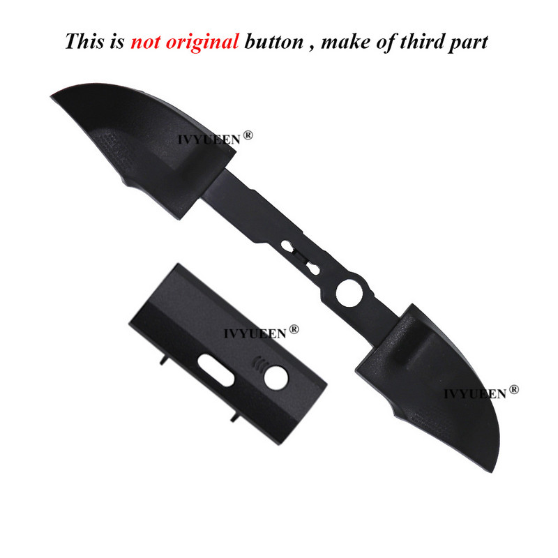 IVYUEEN 2 kompleta RB LB odbojnih gumba za Microsoft XBox Series XS kontroler Srednji držač gumba za okidanje s alatom za odvijač