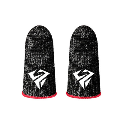 2 kom. Rukavice za prste za mobilne igre, otporne na znojenje, protiv klizanja, dodirni zaslon, navlaka za prste, prozračna navlaka za vrhove prstiju za igre za igrače