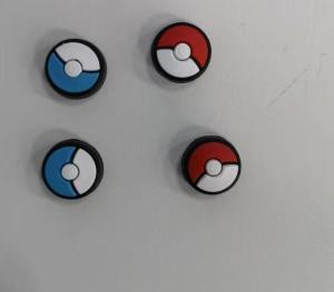 HEYSTOP Nintendo Switch tartozékok 1 db szilikon rajzfilm stílusú hüvelykujj fogantyú sapkák Nintendo Switch & Switch Lite Joyconhoz