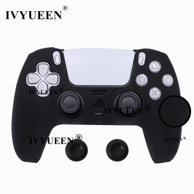 3D Studded Edition protuklizna zaštitna maska za PlayStation 5 PS5 kontroler Silikonska torbica Ručke za palac za Dualsense Mekana korica