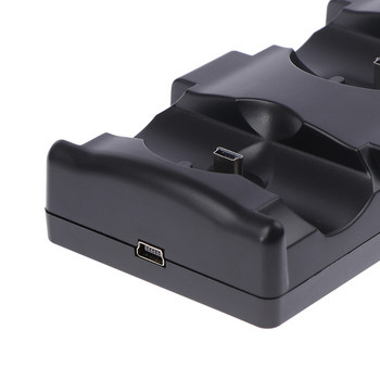 Висококачествена USB двойна зарядна станция за Sony PS3 контролер, джойстик, задвижван от зарядна станция, геймпад, навигация за движение