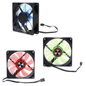 LED svetlo 3-pinové 90 mm PC stolný počítač chladiaci ventilátor s nízkou hlučnosťou 9025