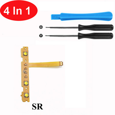 Eredeti 3D analóg joystick joypad csere bal/jobb javítókészlet hüvelykujj érzékelő 4 „Y” csavarral Nintendo Switchhez