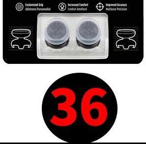 Za Xbox One kontroler 2 komada ručnih produžnih čepova za xboxone Gamepad CQC FPS Analogni produžni gumbi Gumene čepove joysticka