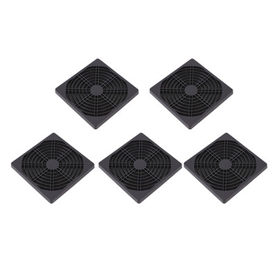 5 бр. 60 mm 80 mm 90 mm 120 mm PC вентилатор Филтър за прах Прахоустойчив калъф Предпазител Грил Протектор Капак Компютърна мрежа Подвижна предна плоча