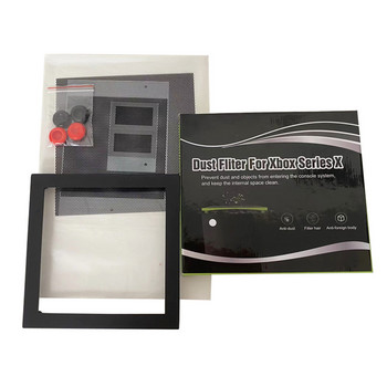Φίλτρο ανεμιστήρα ψύξης Κάλυμμα εξαερισμού με προστασία από τη σκόνη για Xbox Series X Κονσόλα παιχνιδιών Dust Plug Net Rack Mesh Filter Kit για τη σειρά XBOX