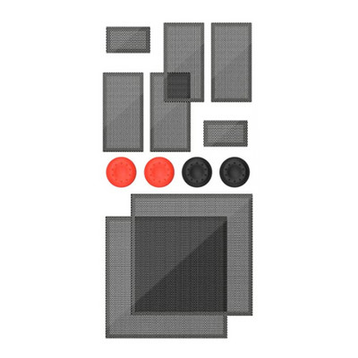 Ventilator za hlađenje Filter Poklopac otporan na prašinu Poklopac za ventilaciju za Xbox Series X Igraća konzola Utikač za prašinu Net Rack Mesh Filter Kit za XBOX Series