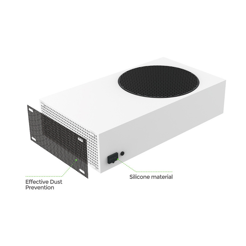 11 u 1 Kutija otporna na prašinu Kompleti mrežastih čepova za Xbox Series SX igraću konzolu Preventivni poklopac Komplet otporan na prašinu