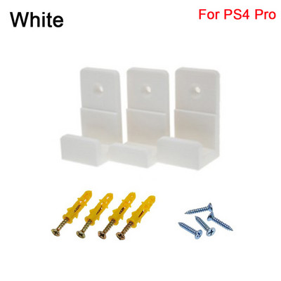 Sony PS4 Slim Pro konzolhoz, 3D nyomtatási fali kontroller tartó konzol állványhoz Host Rack játéktároló rögzítő tartozék